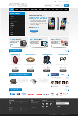 Web Design by Sbss for this project | Design: #2233740