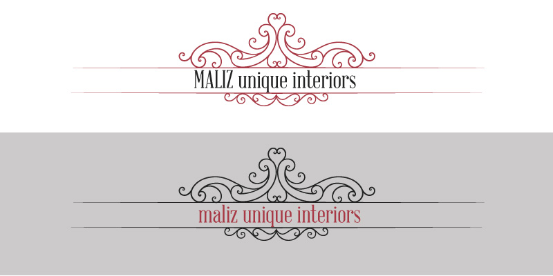 Diseño de Logo por The Creative Birds para Maliz unique interiors | Diseño #2228154