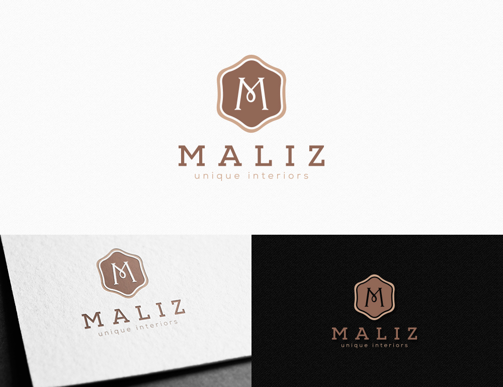Diseño de Logo por creativecorner para Maliz unique interiors | Diseño #2236849