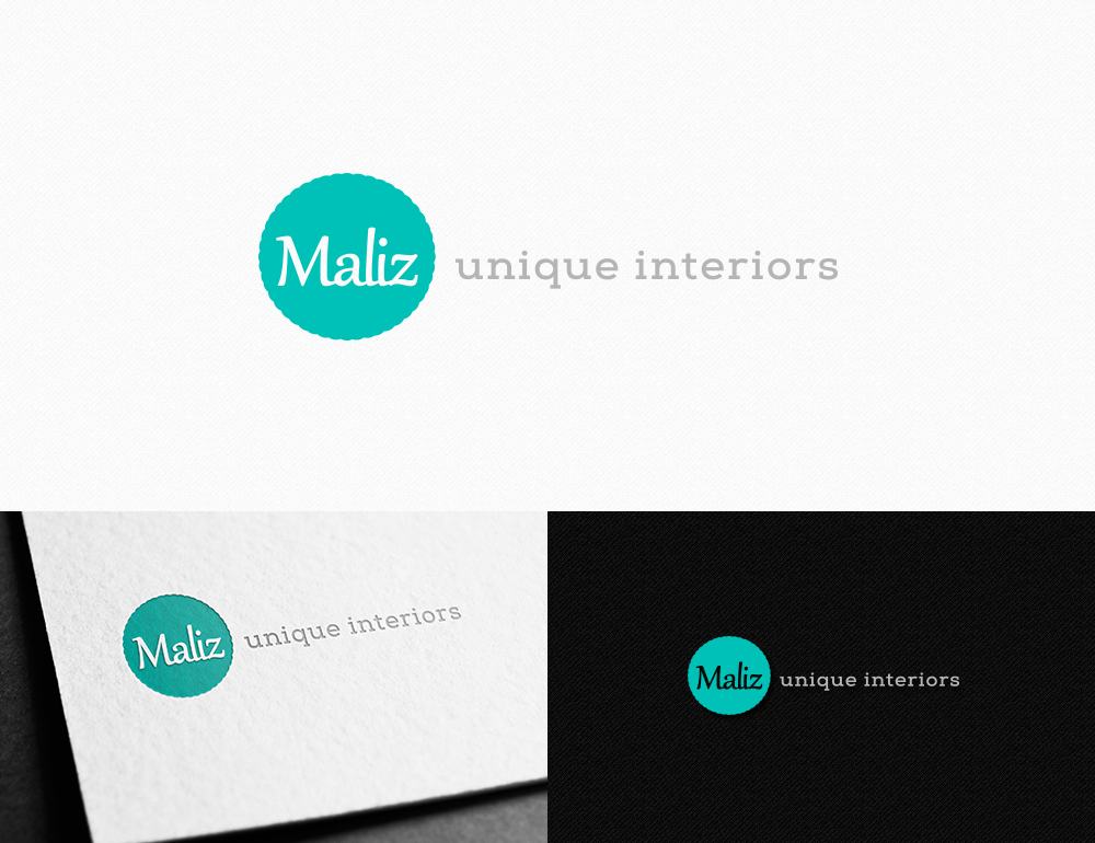 Diseño de Logo por creativecorner para Maliz unique interiors | Diseño #2237059