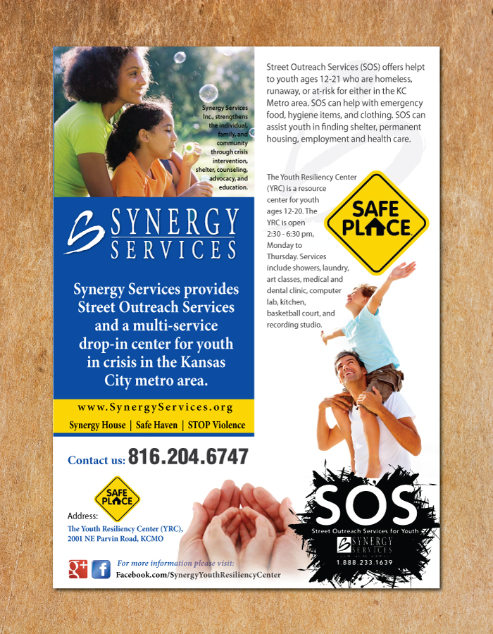 Flyer Design by meet007 for Synergy Services | Design #2237576