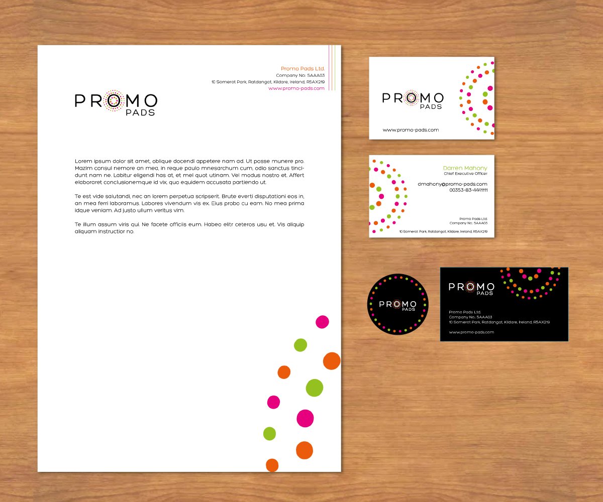 Stationery Design by Ellie Afonso for Promo Pads Ltd. | Design #10534275