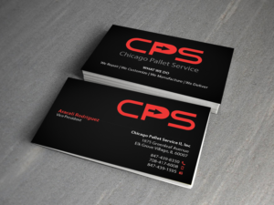 Business Card Design by Creations Box 2015 for Chicago Pallet Service II Inc. | Design: #10560652