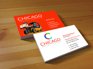 Visitenkarten-Design von Creations Box 2015 für Chicago Pallet Service II Inc. | Design: #10560666