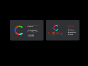 Visitenkarten-Design von Creations Box 2015 für Chicago Pallet Service II Inc. | Design: #10560670