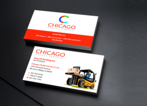 Visitenkarten-Design von Creations Box 2015 für Chicago Pallet Service II Inc. | Design: #10560672