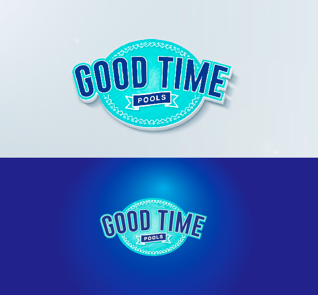 Logo-Design von Carlos Alba D. für Good Time Pools | Design #10603079
