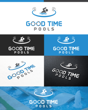 Logo Design by DG for Good Time Pools | Design: #10604636