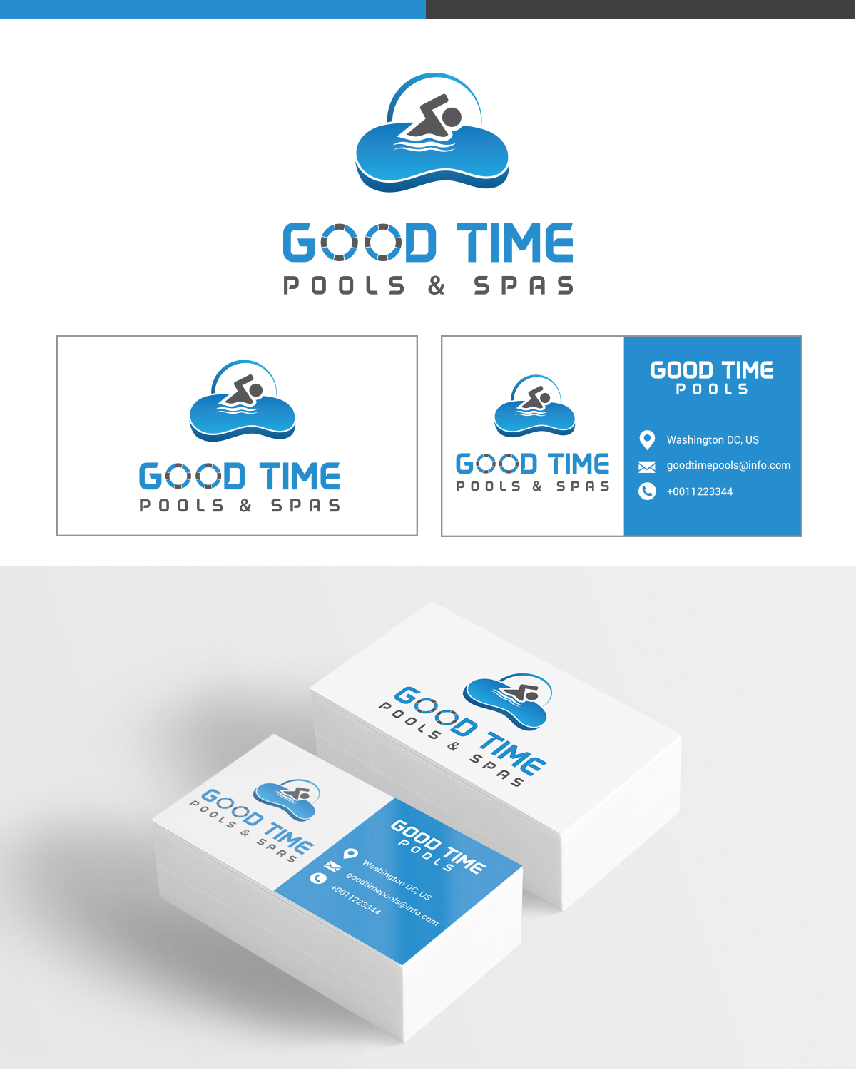 Design de Logo par DG pour Good Time Pools | Design #10657159