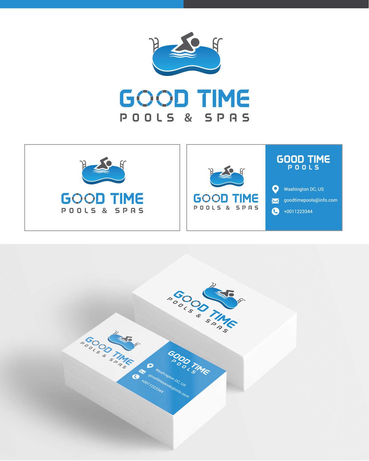 Design de Logo par DG pour Good Time Pools | Design #10657160
