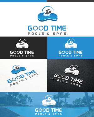 Logo Design by DG for Good Time Pools | Design: #10657161