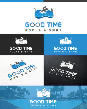 Logo Design by DG for Good Time Pools | Design: #10657162