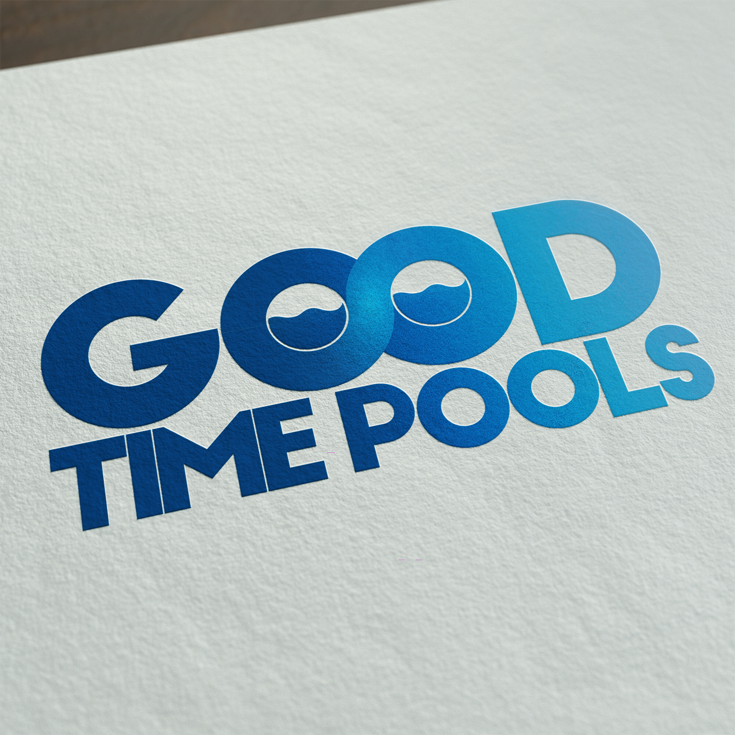 Logo-Design von Volodymyr Fedorov Design für Good Time Pools | Design #10607670
