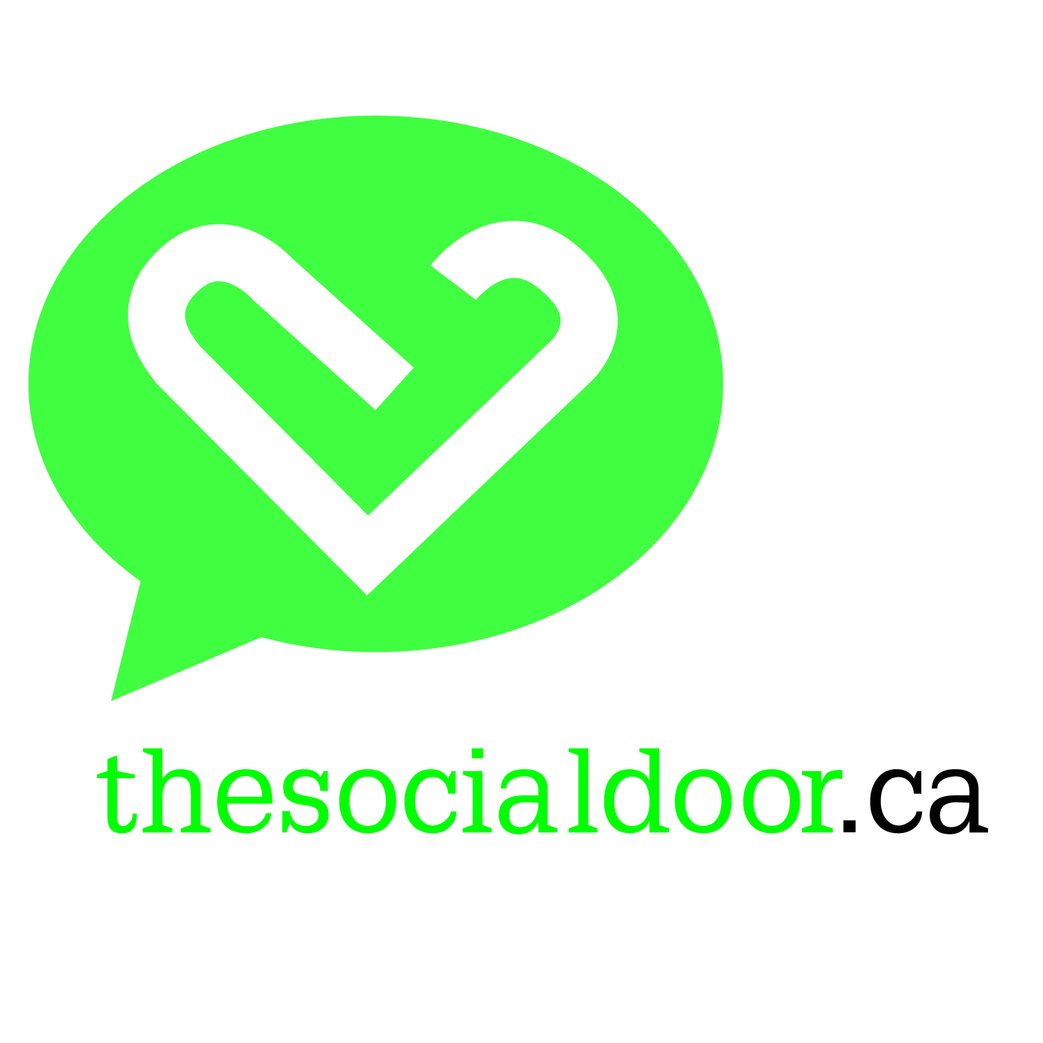Logo Design by Mistral rainier for Thesocialdoor.ca | Design #10569890