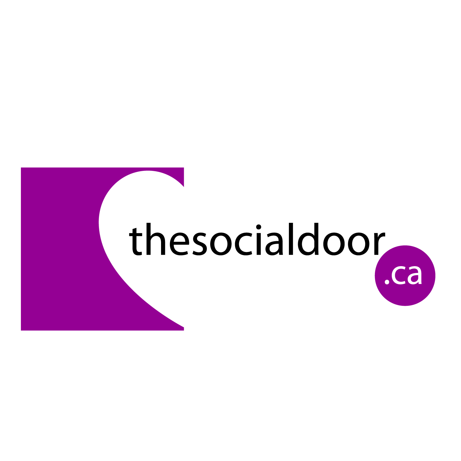 Logo Design by Mistral rainier for Thesocialdoor.ca | Design #10569906