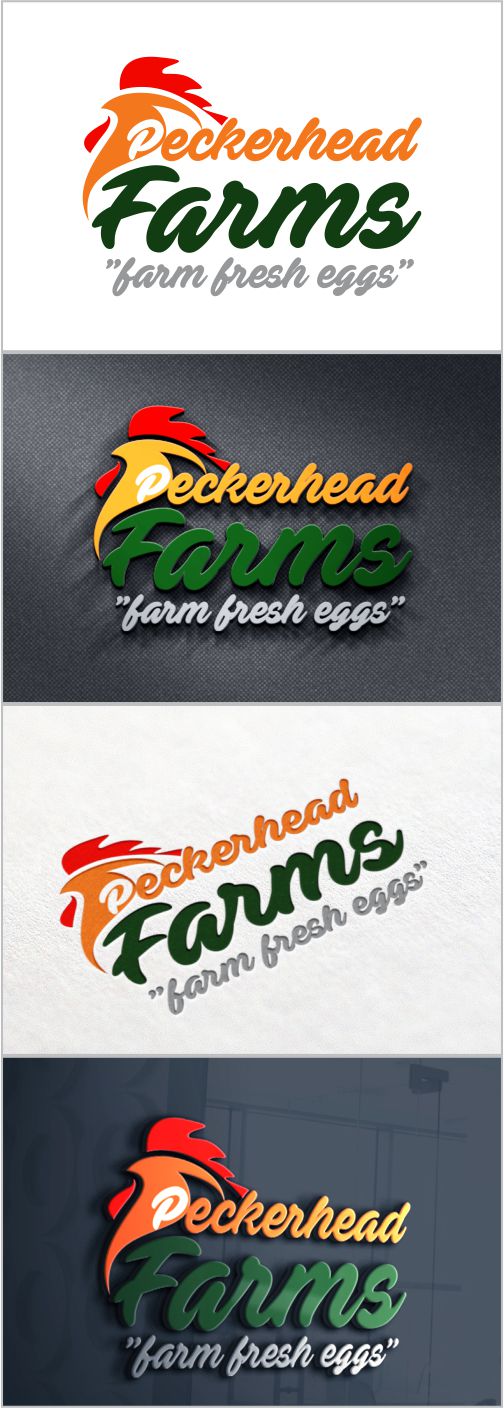 Logo Design by DG for Peckerhead Farms | Design #10558341