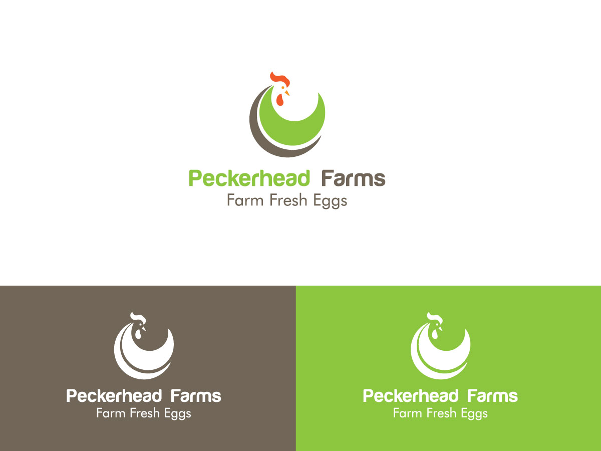 Logo-Design von Cut N Cue Media Solutions für Peckerhead Farms | Design #10570451