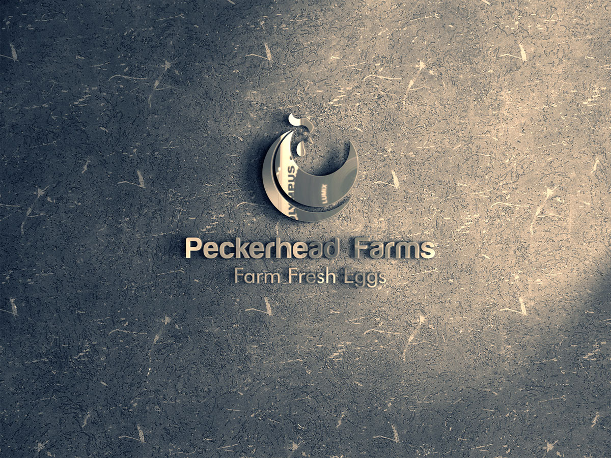 Logo Design by Cut N Cue Media Solutions for Peckerhead Farms | Design #10570453