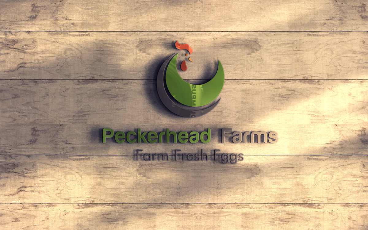 Logo Design by Cut N Cue Media Solutions for Peckerhead Farms | Design #10570488
