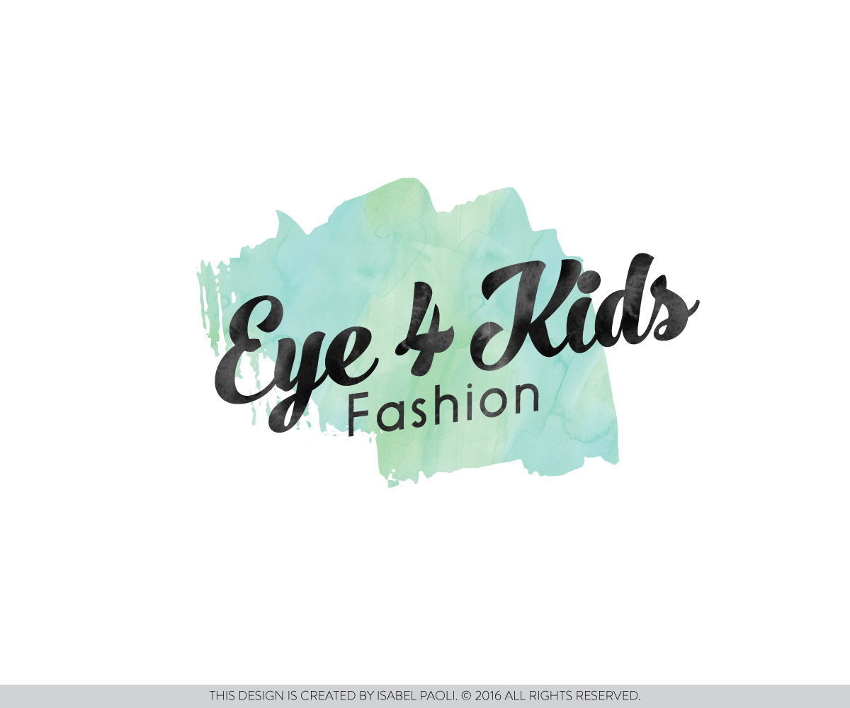 Diseño de Logo por isabel paoli para Eye 4 Kids Fashion | Diseño #10551883