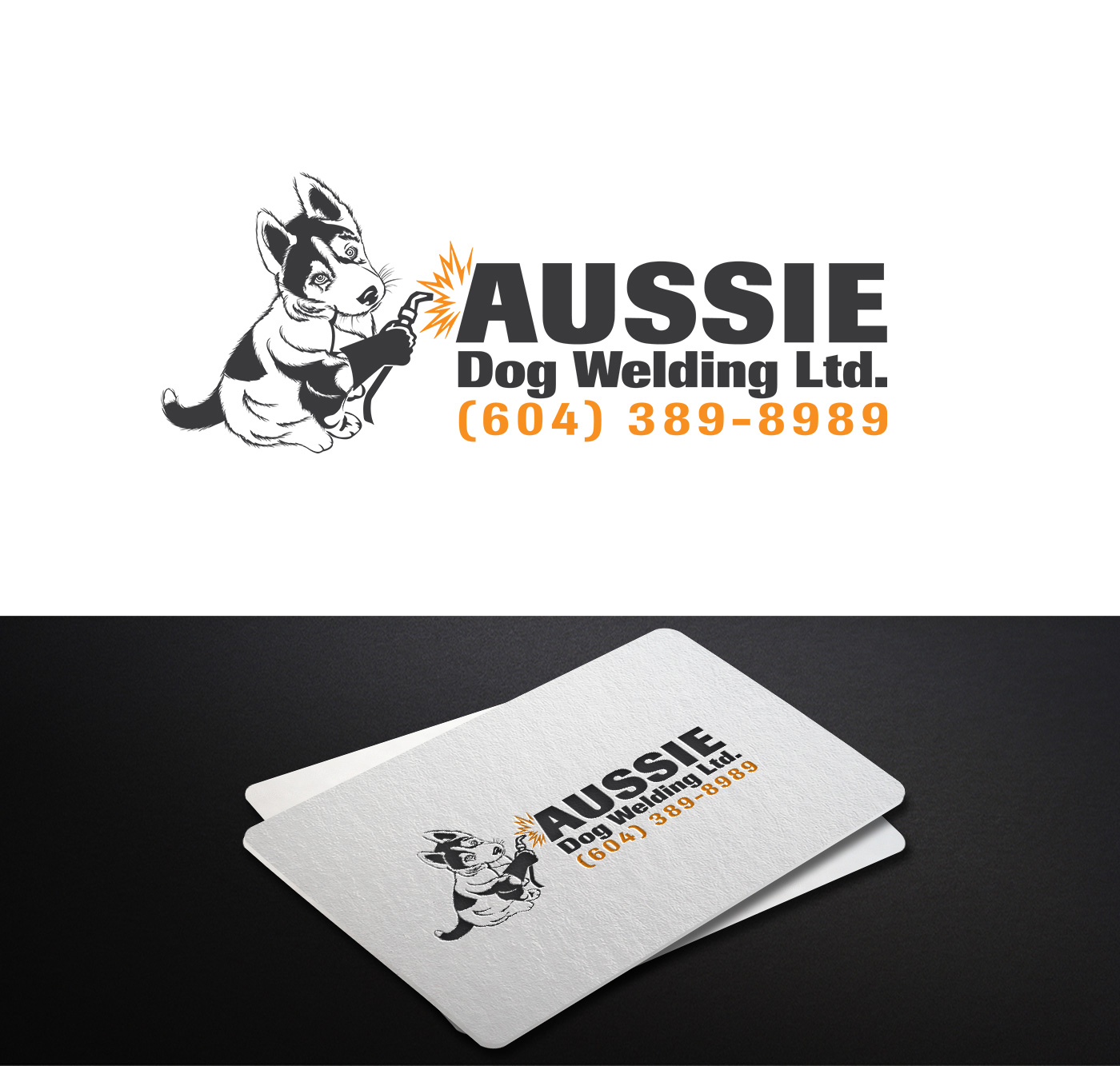 Logo Design by Pixi Dust for Aussie Dog Welding Ltd. | Design #10542311
