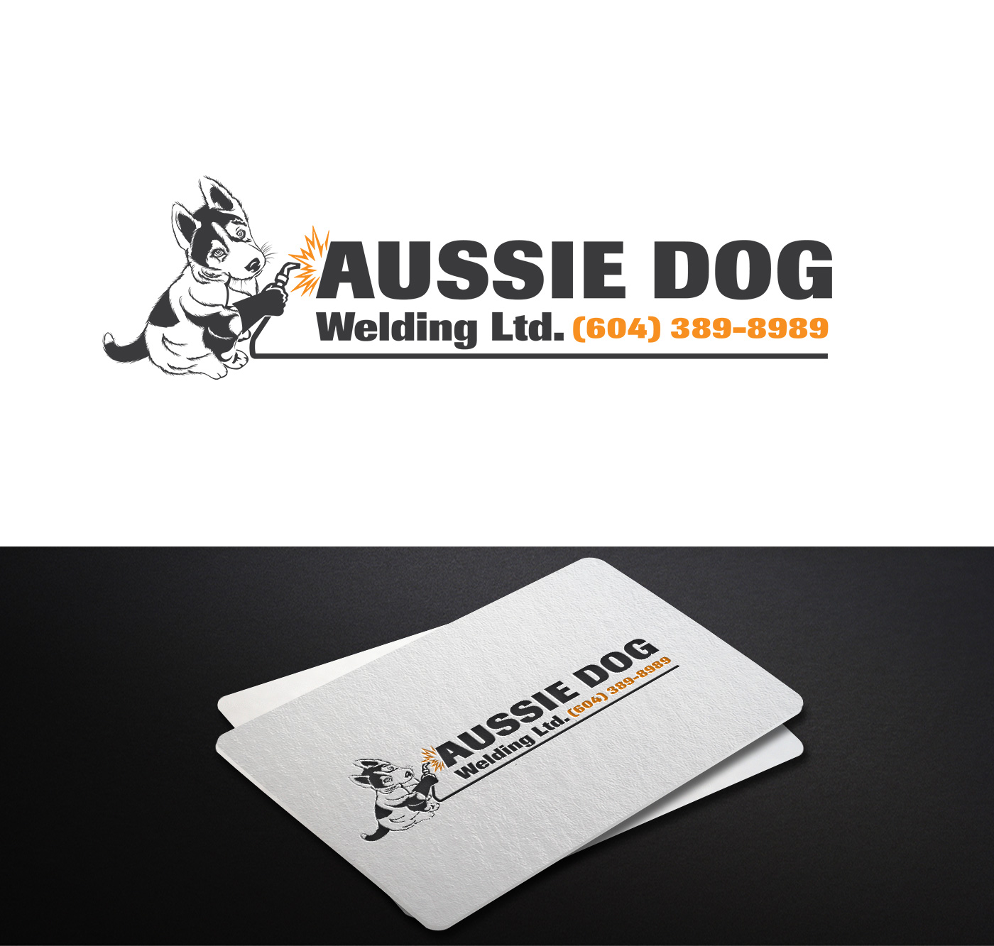 Logo Design by Pixi Dust for Aussie Dog Welding Ltd. | Design #10542312