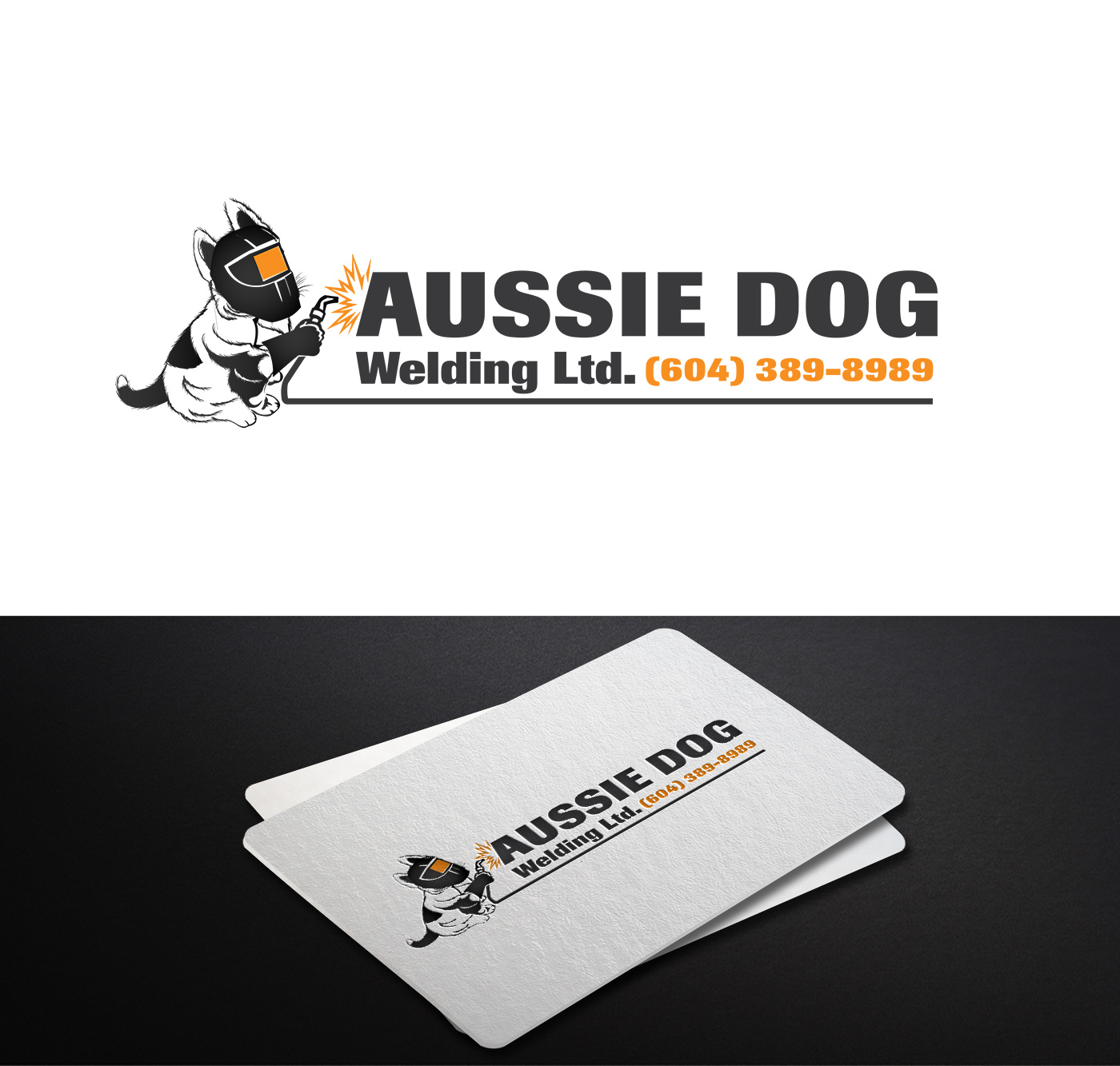Logo Design by Pixi Dust for Aussie Dog Welding Ltd. | Design #10552602