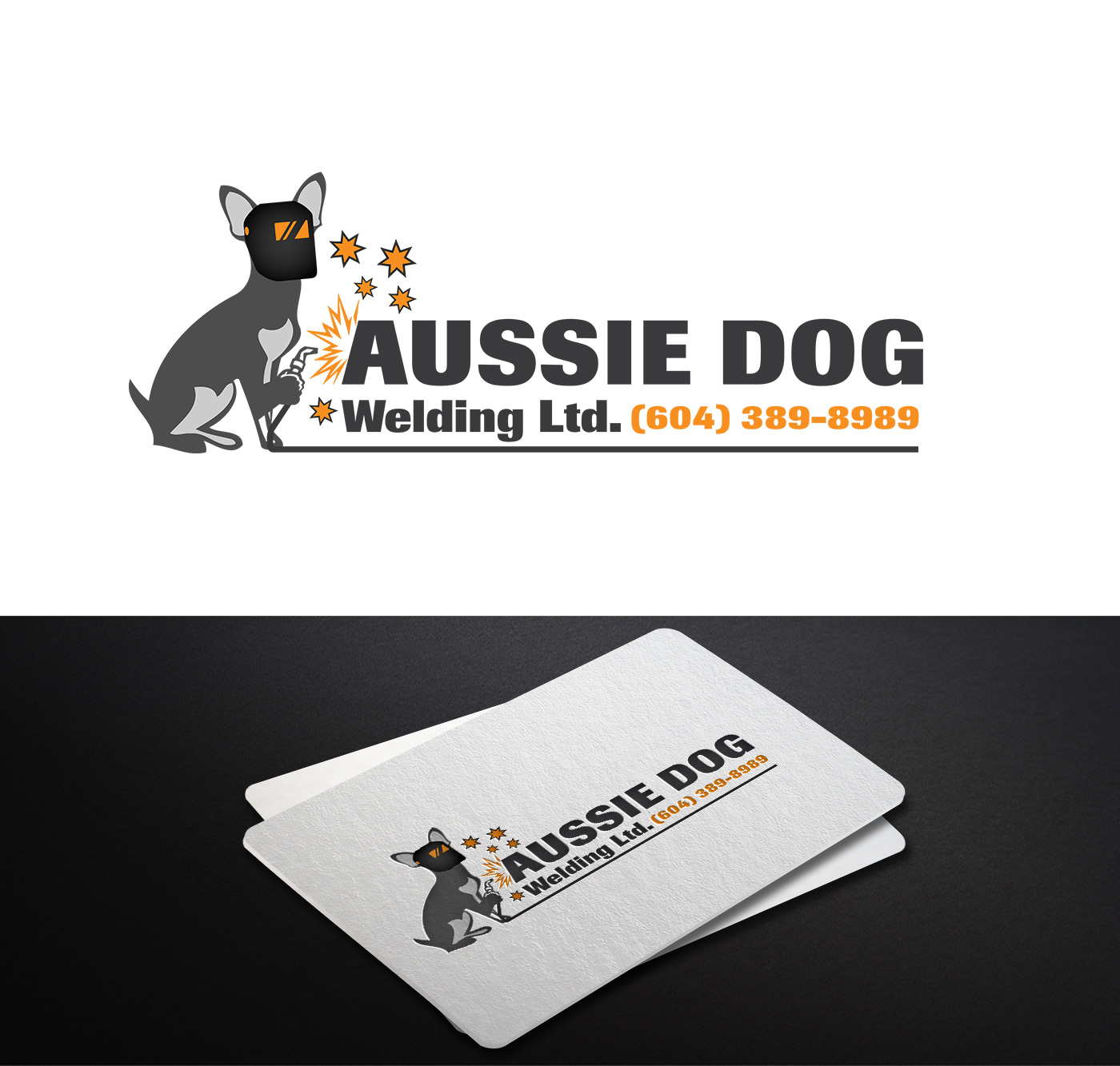 Logo Design by Pixi Dust for Aussie Dog Welding Ltd. | Design #10567522