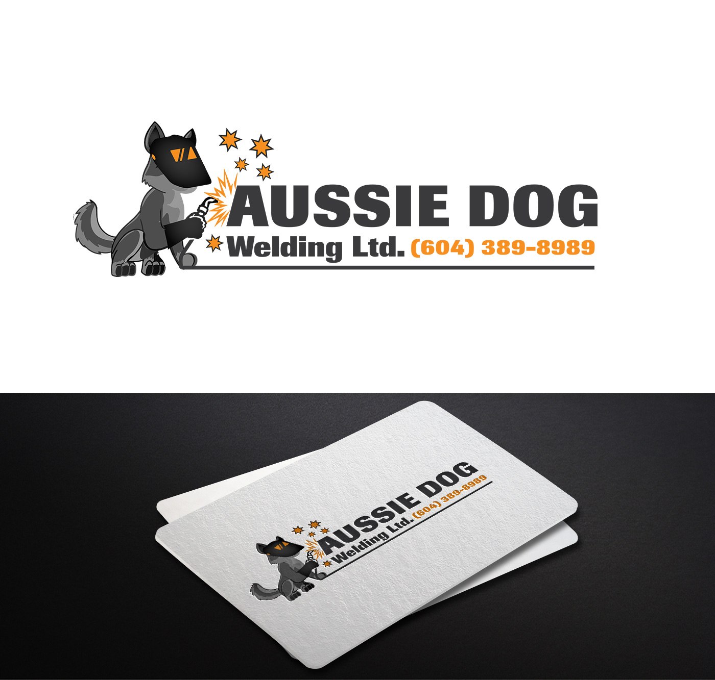 Logo Design by Pixi Dust for Aussie Dog Welding Ltd. | Design #10567523
