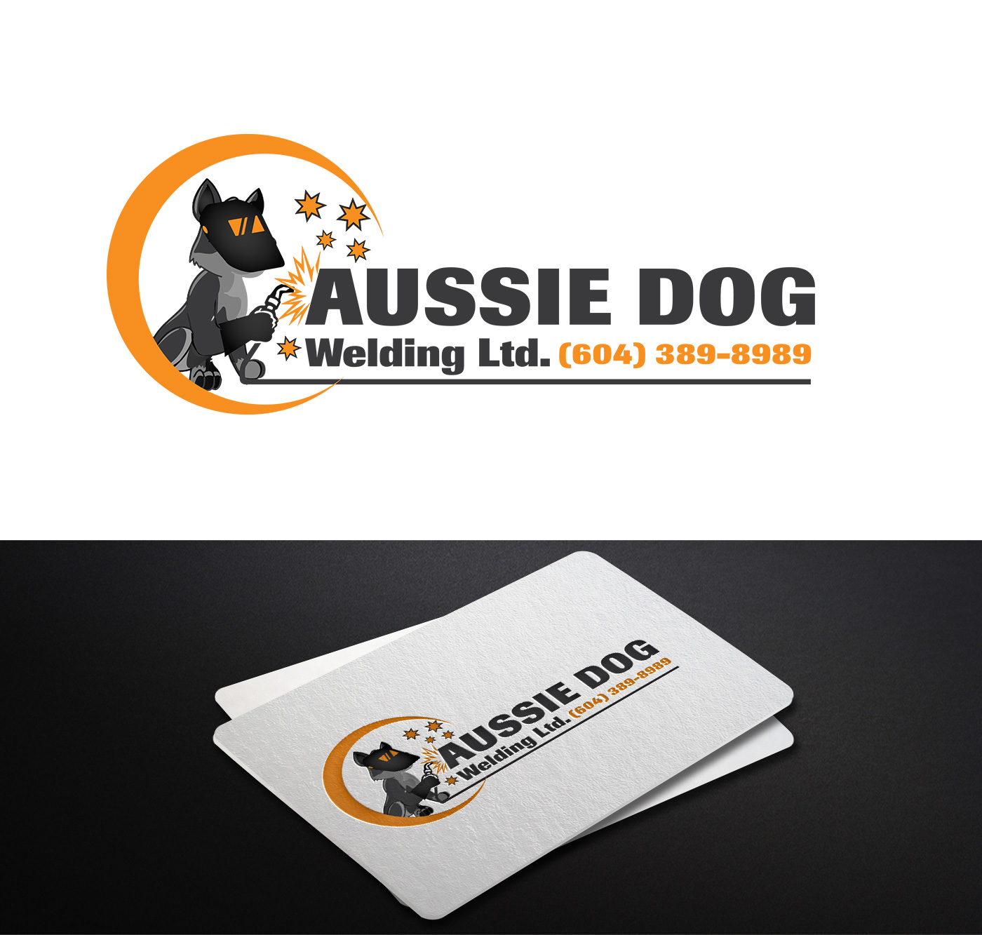 Logo Design by Pixi Dust for Aussie Dog Welding Ltd. | Design #10567524