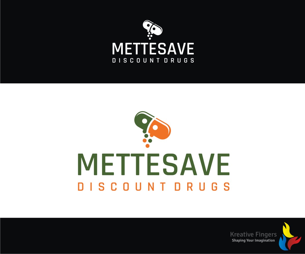 Logo Design by Kreative Fingers for Mettesave discount drugs | Design #10572922
