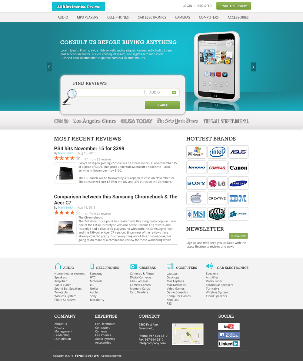 Web Design par ctbors pour ce projet | Design #2279366