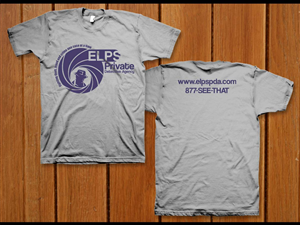 T-shirt Design Project - Private Investigator | Diseño de Camiseta por denuj