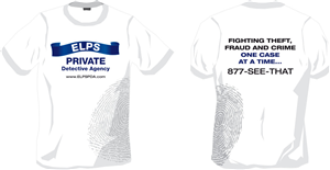 T-shirt Design by Atvento Graphics for Executive Loss Prevention Services | Design: #454668