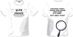 T-shirt Design by Atvento Graphics for Executive Loss Prevention Services | Design: #455604