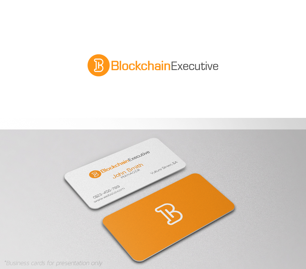 Diseño de Logo por JohnM. para Blockchain Executive | Diseño #10551328