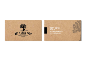 Business Card Design by tara.lekovic for Wild Seedlings | Design: #10671694