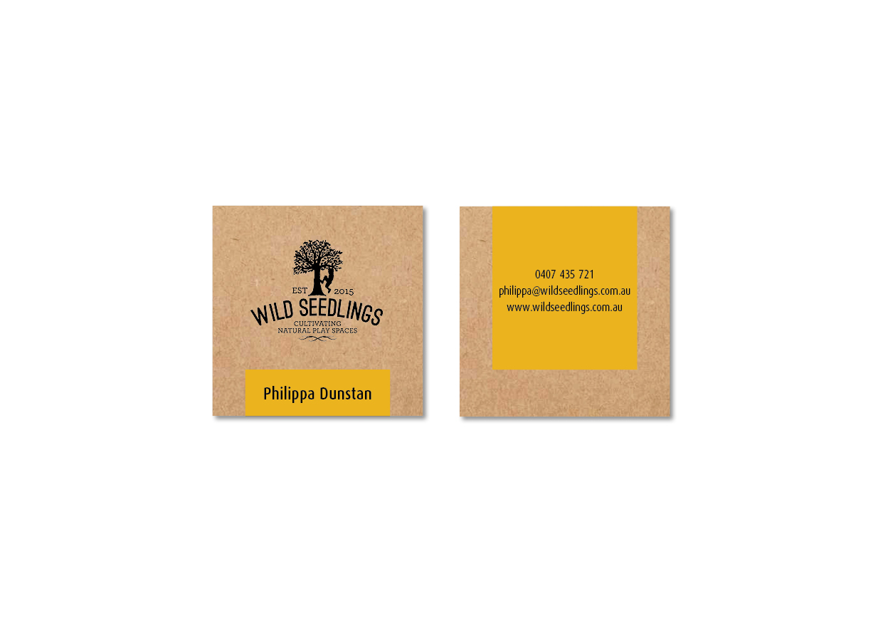 Business Card Design by tara.lekovic for Wild Seedlings | Design #10671697