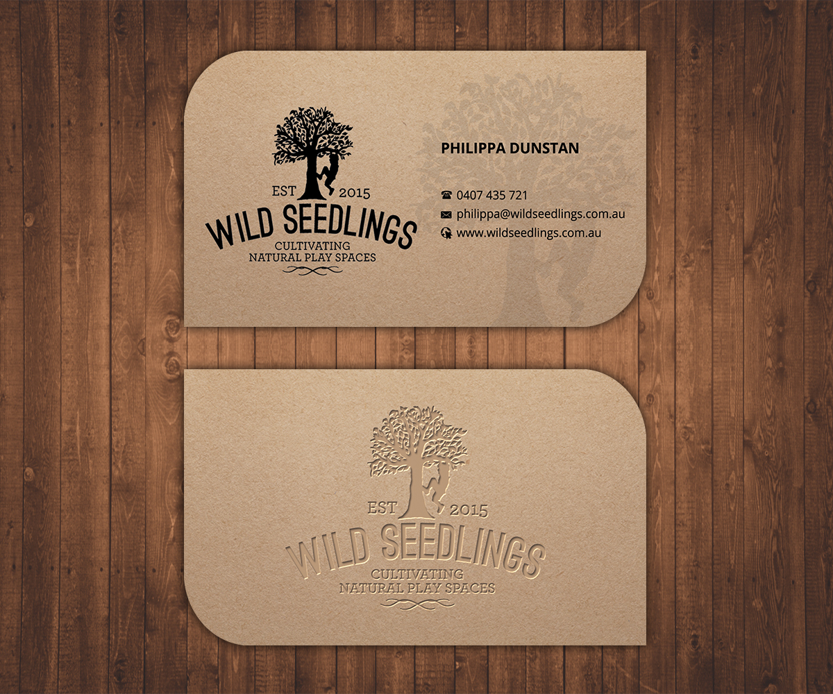 Diseño de Tarjeta de Presentación por Stylez Designz para Wild Seedlings | Diseño #10691967