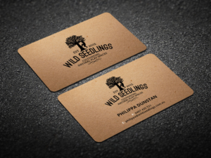Business Card Design by Verified artistry (Design garden) for Wild Seedlings | Design: #10545122