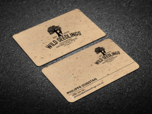 Business Card Design by Verified artistry (Design garden) for Wild Seedlings | Design: #10545124