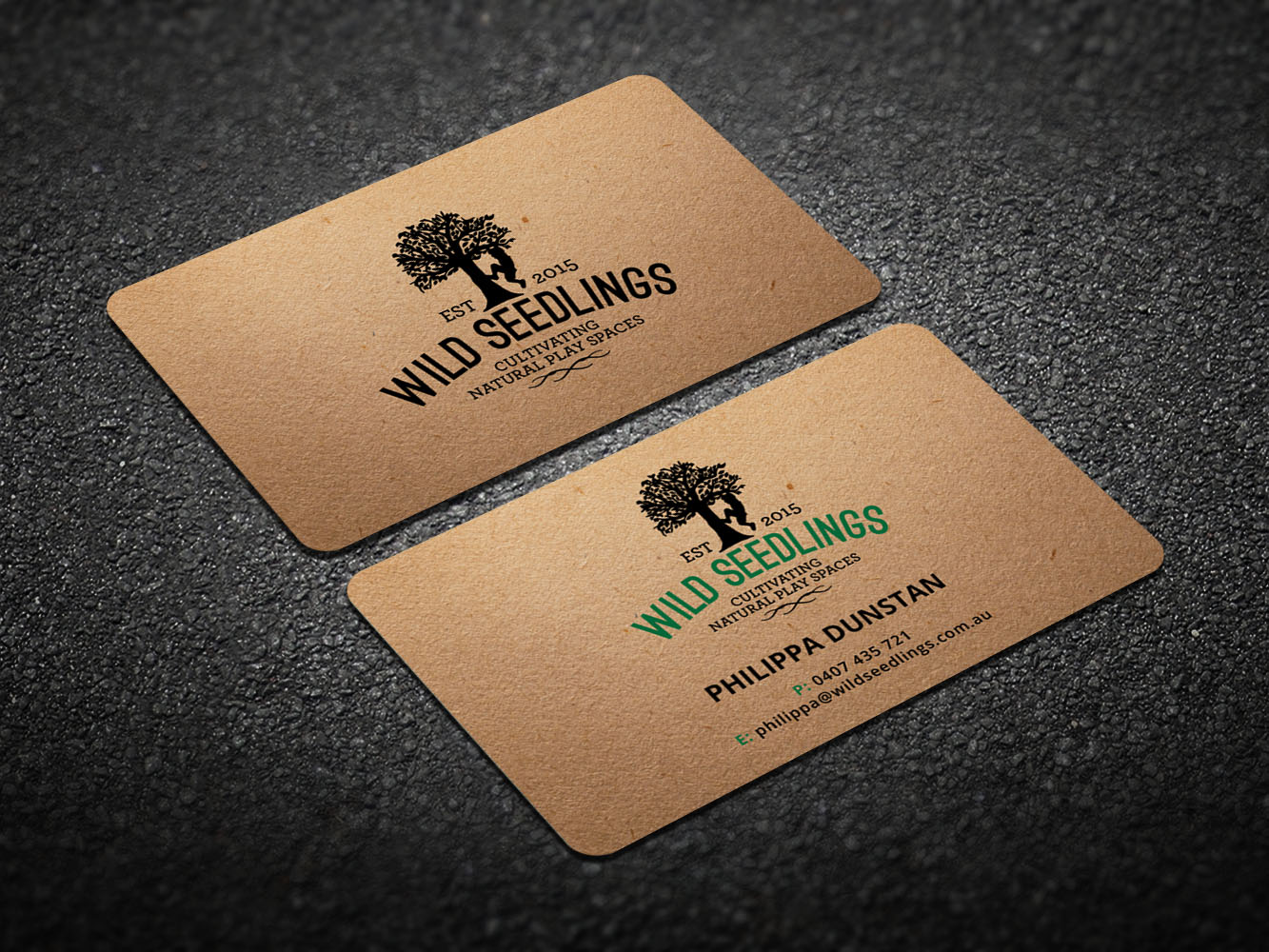 Diseño de Tarjeta de Presentación por Verified artistry (Design garden) para Wild Seedlings | Diseño #10547647
