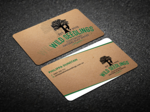 Business Card Design by Verified artistry (Design garden) for Wild Seedlings | Design: #10548142