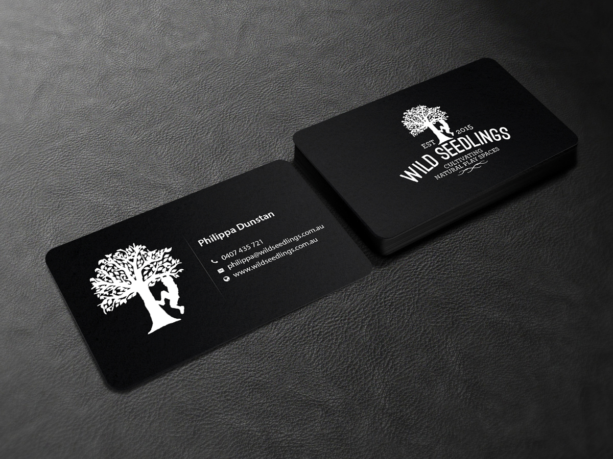 Business Card Design by Creations Box 2015 for Wild Seedlings | Design #10560481