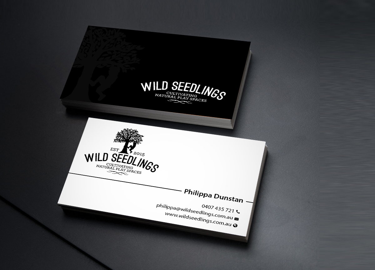 Business Card Design by Creations Box 2015 for Wild Seedlings | Design #10560483