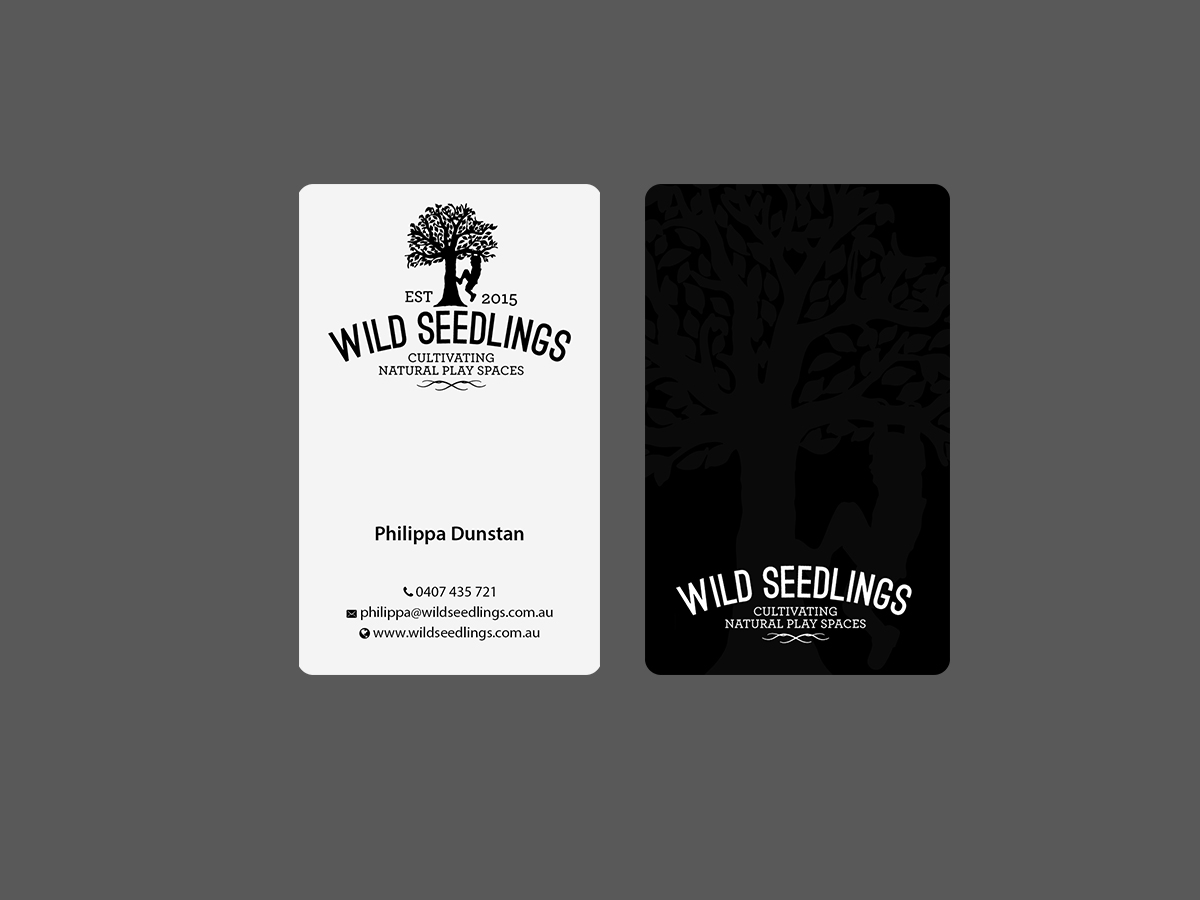 Business Card Design by Creations Box 2015 for Wild Seedlings | Design #10560484