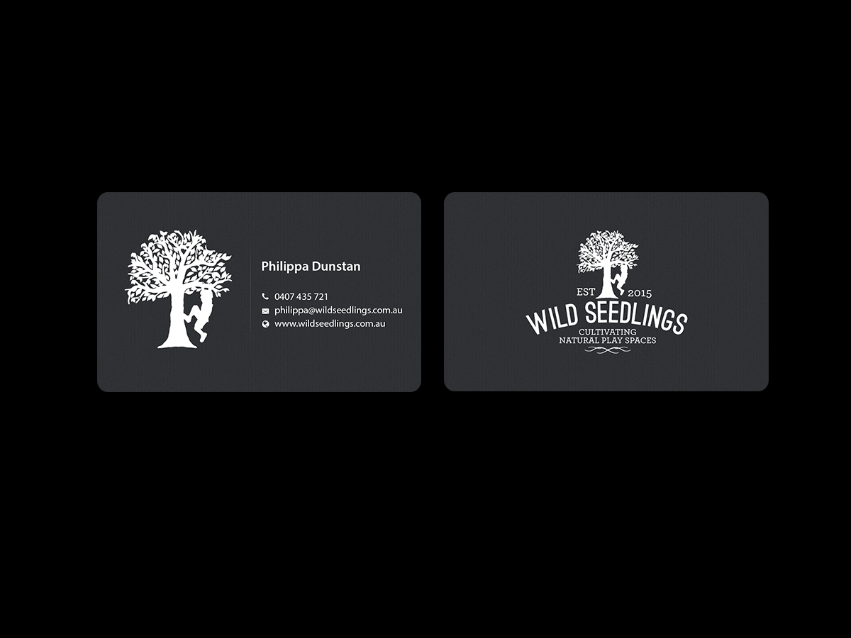 Business Card Design by Creations Box 2015 for Wild Seedlings | Design #10560486