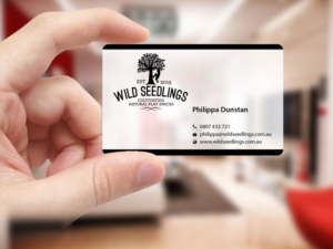 Business Card Design by Creations Box 2015 for Wild Seedlings | Design: #10560488
