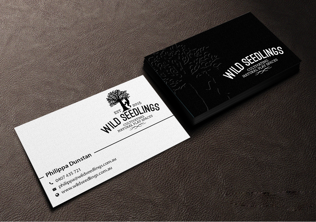 Business Card Design by Creations Box 2015 for Wild Seedlings | Design #10560490