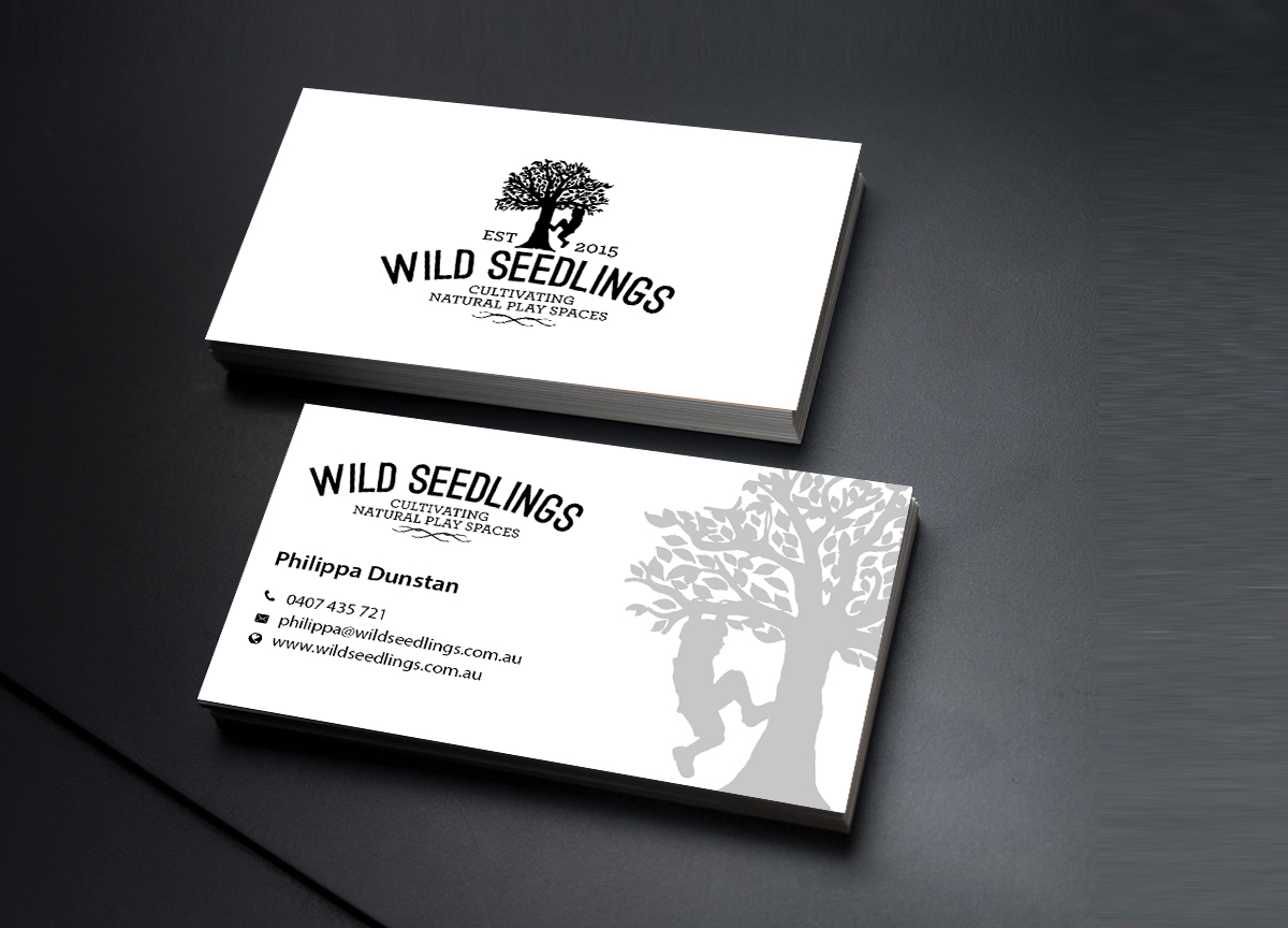Business Card Design by Creations Box 2015 for Wild Seedlings | Design #10560492